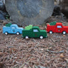 toy - pull back racer - christmas truck by jack rabbit creations