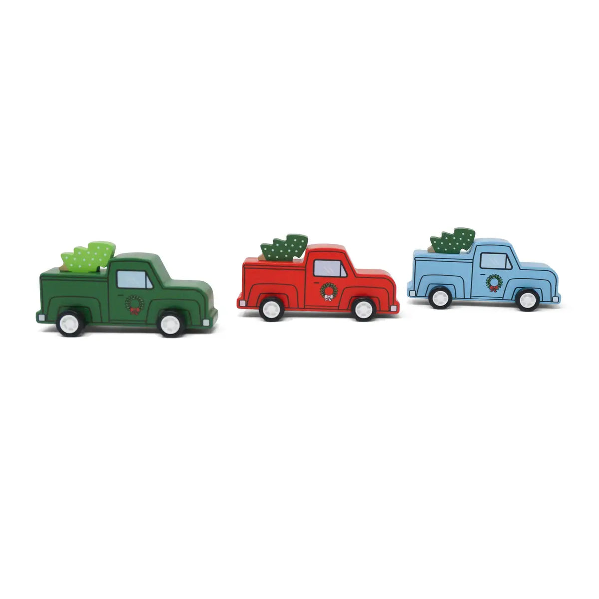 toy - pull back racer - christmas truck by jack rabbit creations