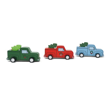toy - pull back racer - christmas truck by jack rabbit creations