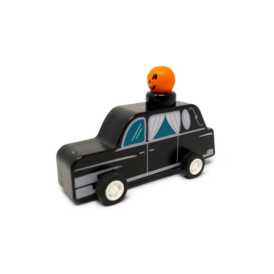 toy - pull back racer - hearse by jack rabbit creations