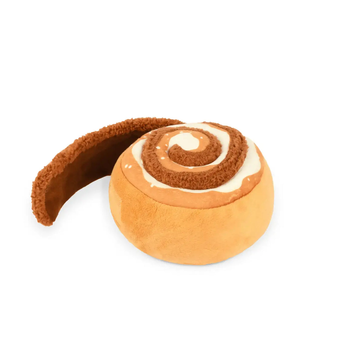 dog plush toy - café - cinnamon roll by p.l.a.y.