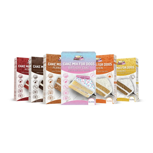 dog treat - cake mix by puppy cake