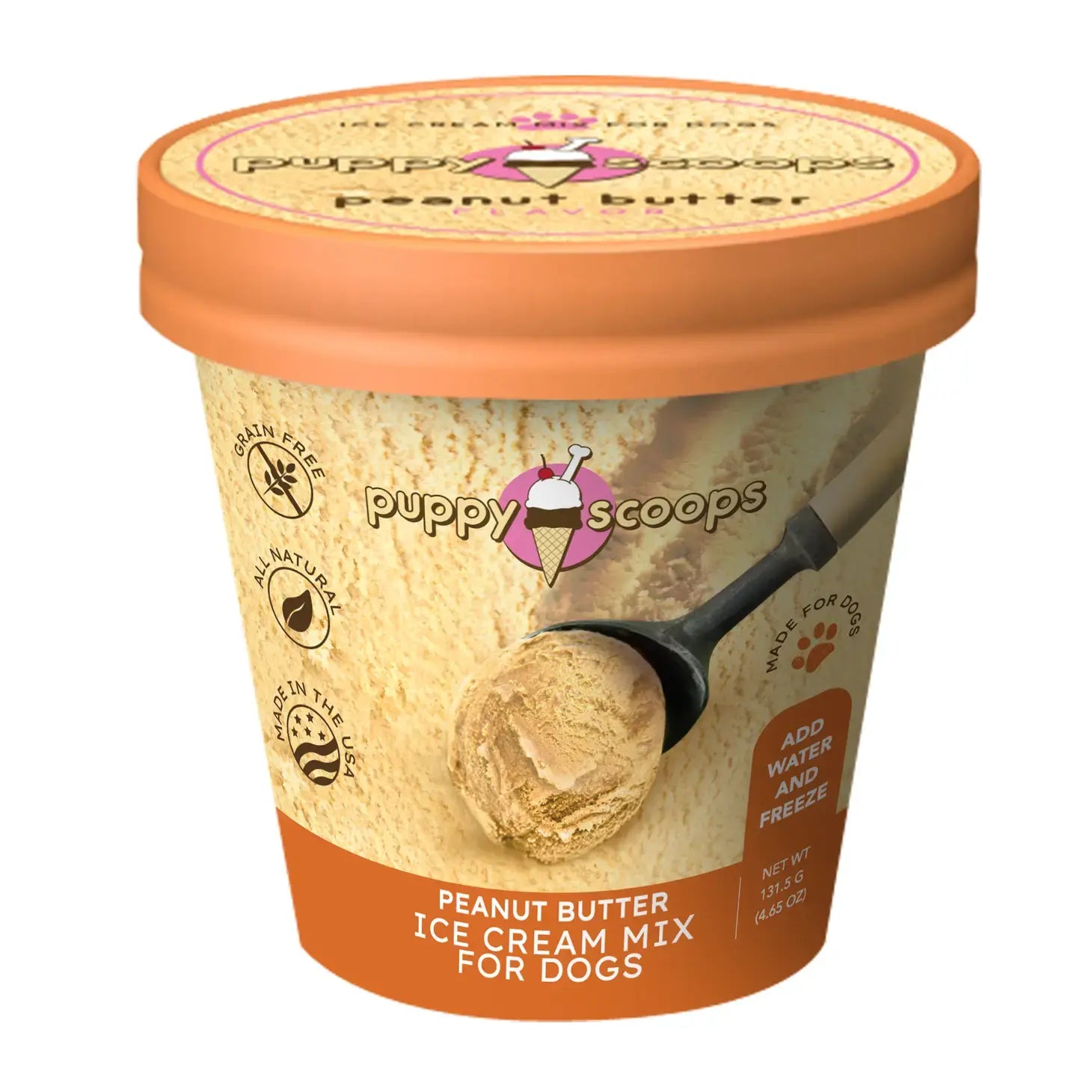 dog treat - ice cream mix by puppy cake