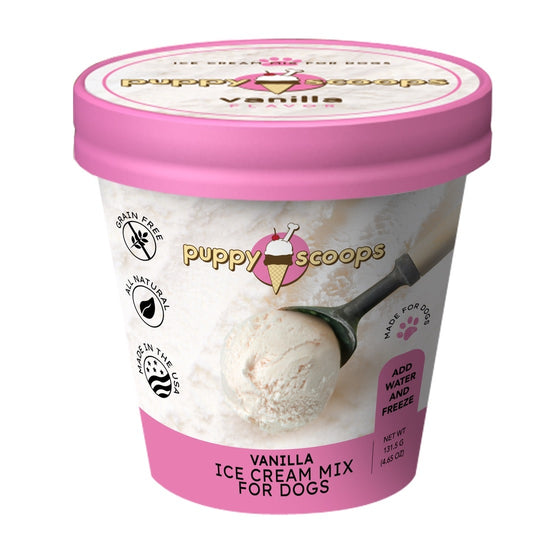 dog treat - ice cream mix by puppy cake