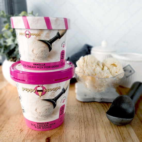 dog treat - ice cream mix by puppy cake