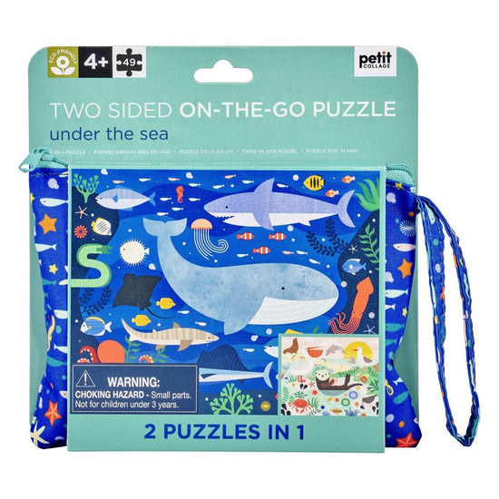 puzzle - 2-in-1 - under the sea by chronicle books