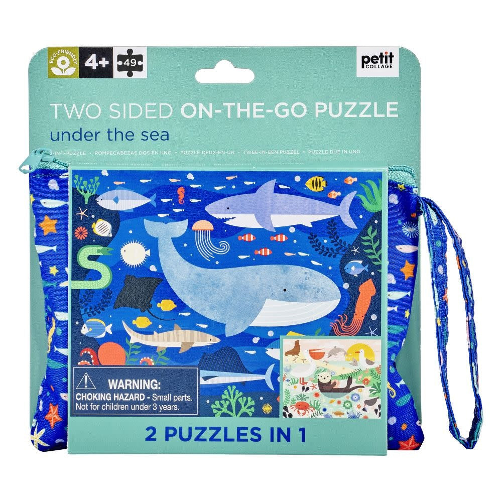 puzzle - 2-in-1 - under the sea by chronicle books