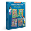 puzzle set - human anatomy by eeboo