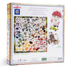 puzzle - 1000-piece - mushroom rainbow by eeboo