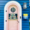 Banner | Camp Flag | Color Outside the Lines