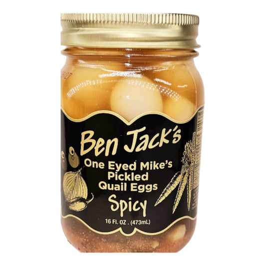 pickled quail eggs - one eyed mike’s spicy by ben jack larado's