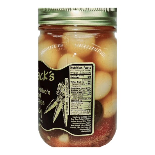pickled quail eggs - one eyed mike’s spicy by ben jack larado's