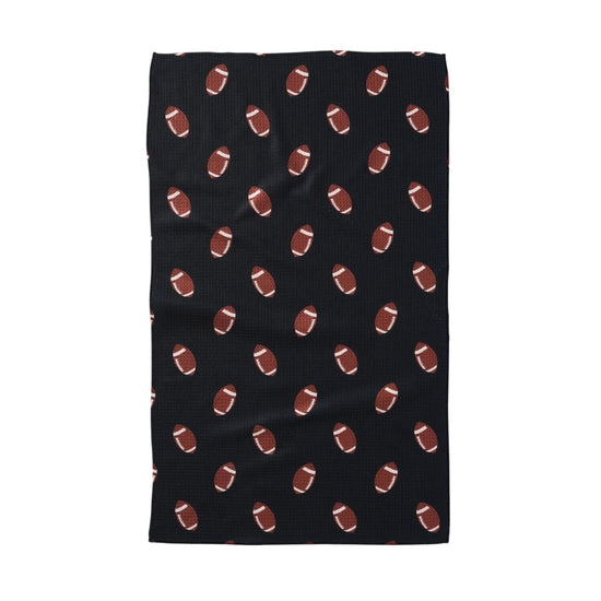 tea towel - microfiber - quarterback football by geometry house