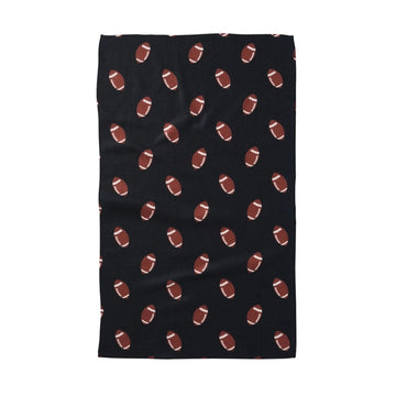 tea towel - microfiber - quarterback football by geometry house
