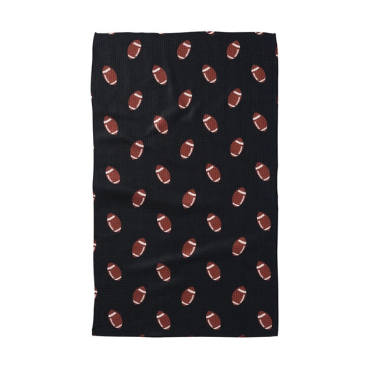 tea towel - microfiber - quarterback football by geometry house