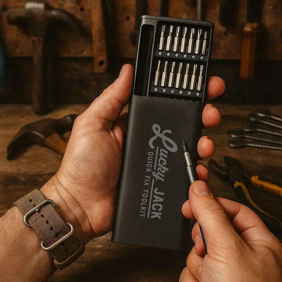 multi-tool - quick fix - 24-in-1 screwdriver set by lucky jack