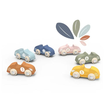 toy - racing car wooden - assorted by speedy monkey