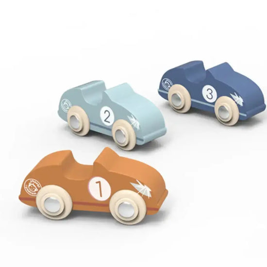toy - racing car wooden - assorted by speedy monkey