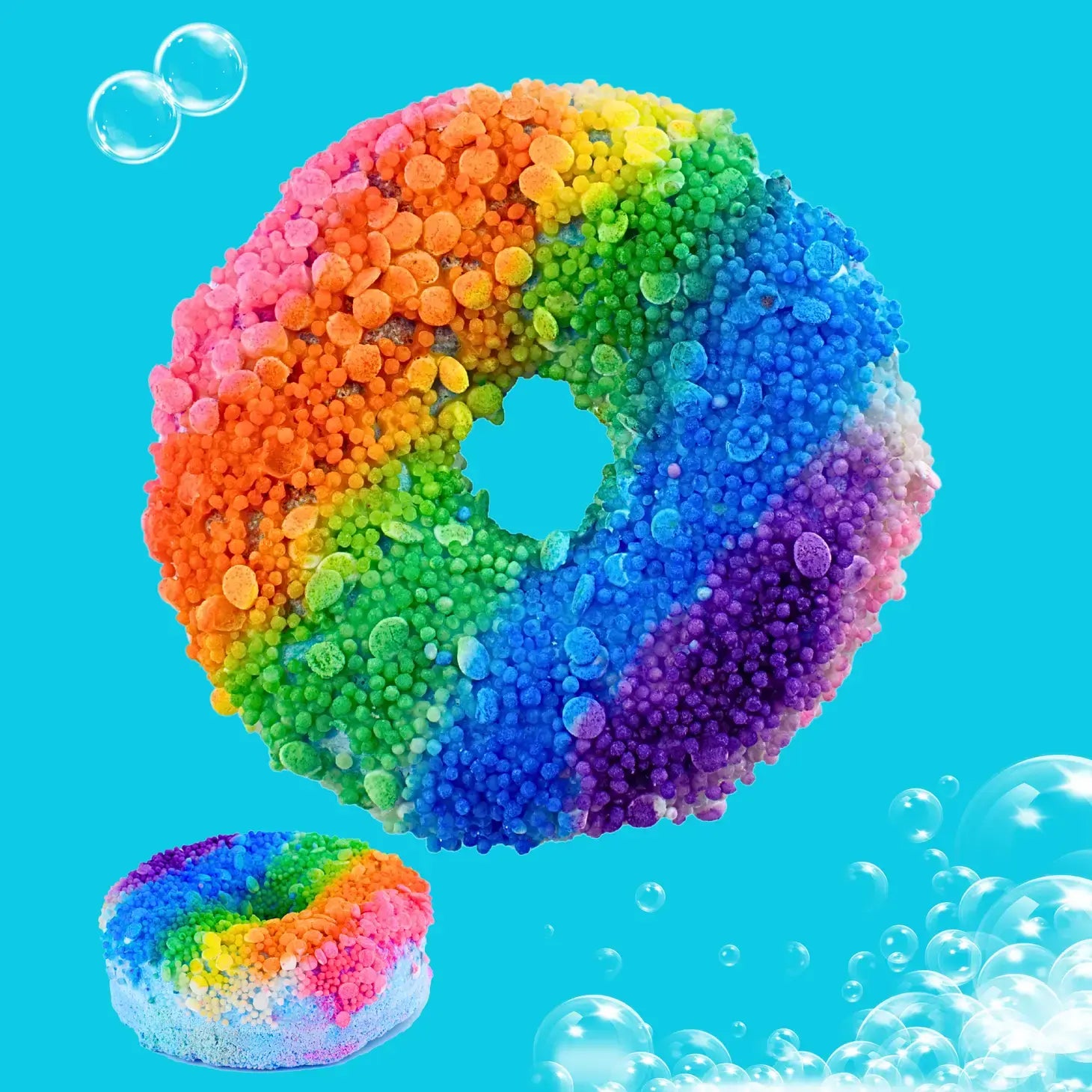 bath bomb - donut - by garb2art cosmetics