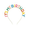 headband - it's my birthday - rainbow by talking tables, usa
