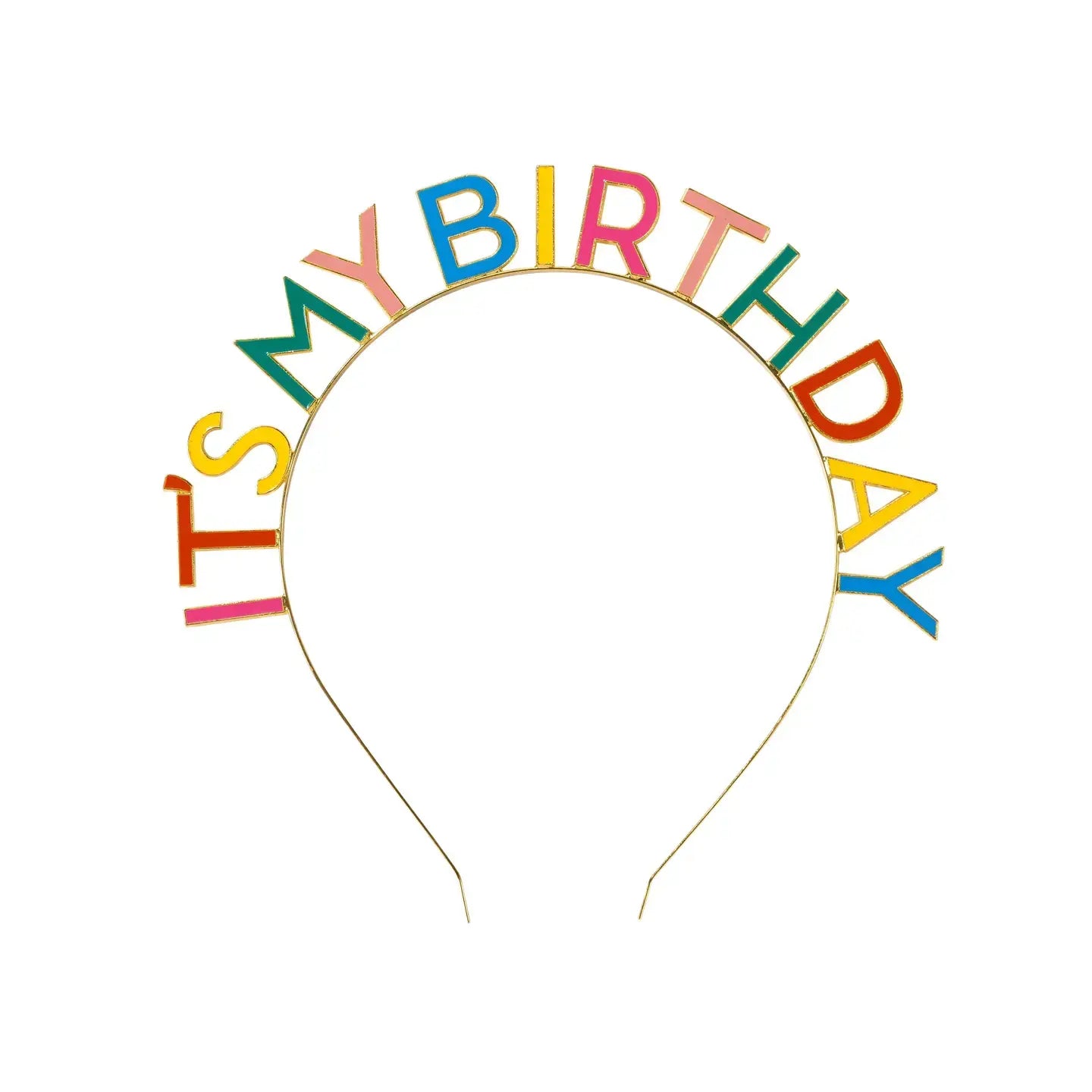 headband - it's my birthday - rainbow by talking tables, usa