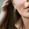 earrings - rainbow - 24k gold plated by tilly doro