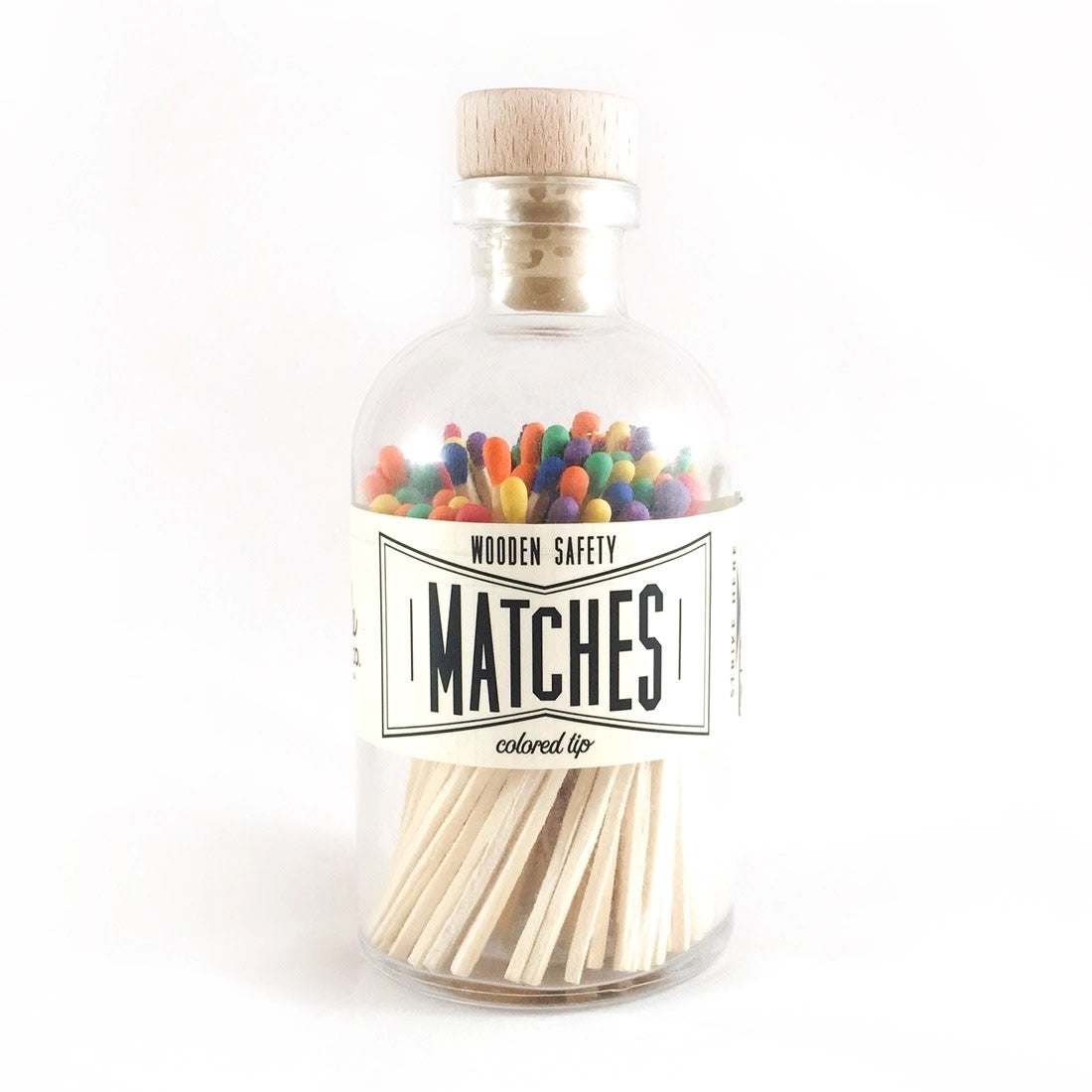 matchstick jar - vintage apothecary by made market co
