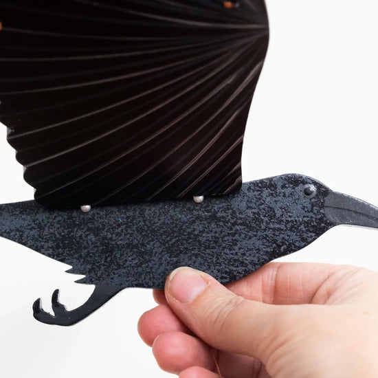 mobile - flying - raven by tulia's artisan gallery