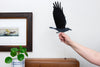 mobile - flying - raven by tulia's artisan gallery