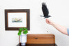 mobile - flying - raven by tulia's artisan gallery