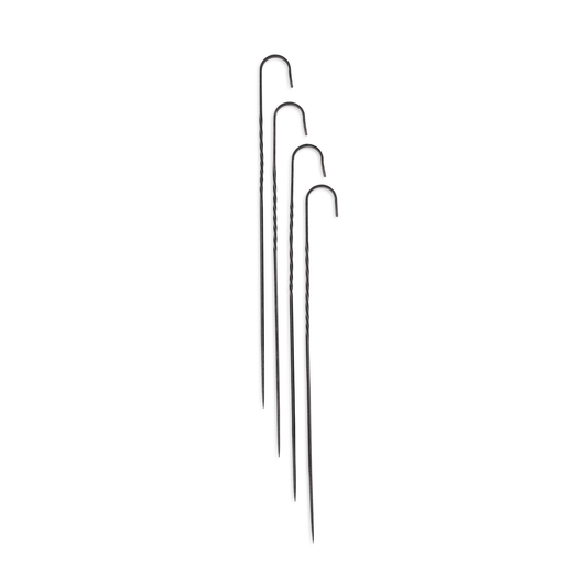 Steel Skewers | Hand-Forged | Blackened Finish