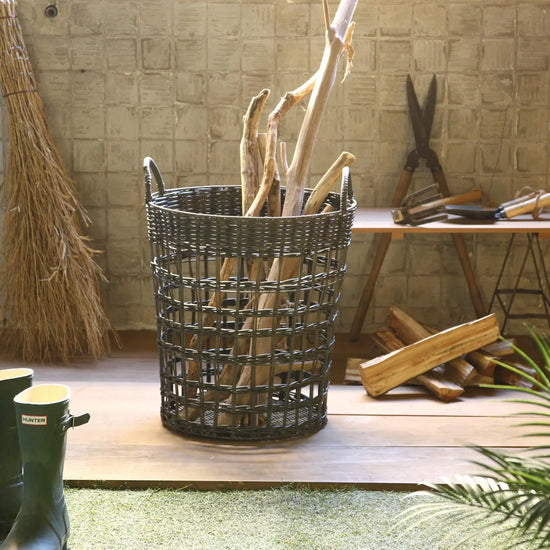 basket - handle utility - graphite by time concept inc.
