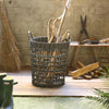 basket - handle utility - graphite by time concept inc.