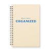 notebook - weekly planner - really organized - vanilla by ruff house print shop