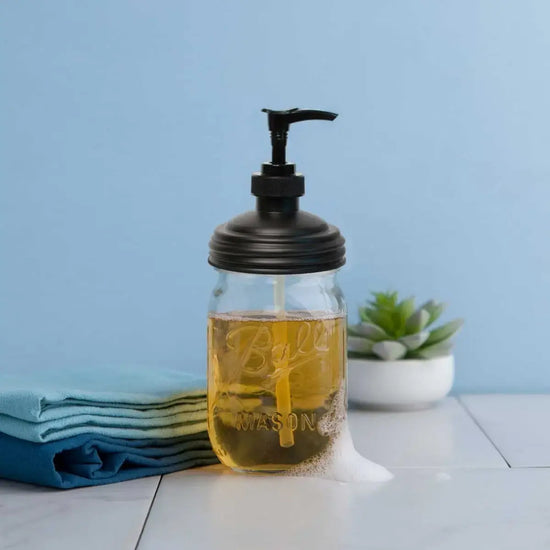 pump dispenser - recap® mason jars by recap mason jars