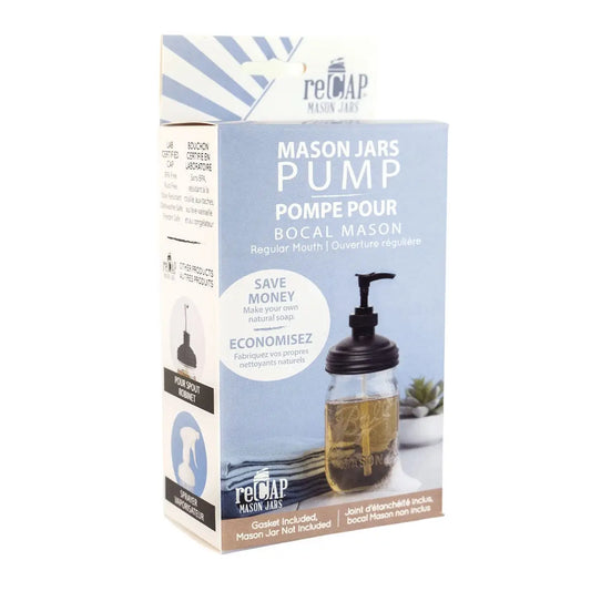 pump dispenser - recap® mason jars by recap mason jars