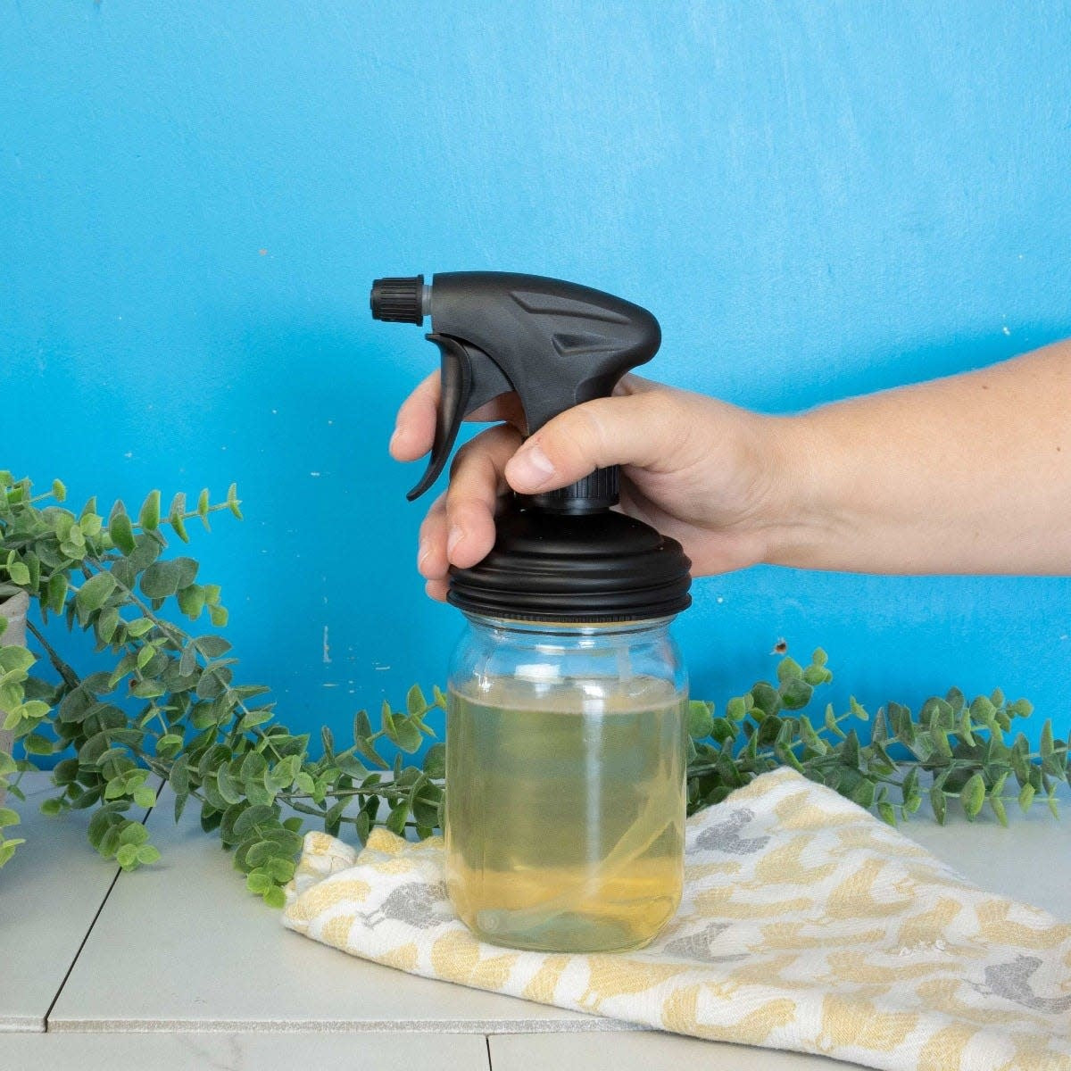 spray lid + 16oz mason jar - regular mouth by recap mason jars