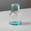 carafe & tumbler set - bedside - recycled glass by be home