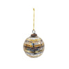 ornament - mirrored glass - disco ball by creative co-op