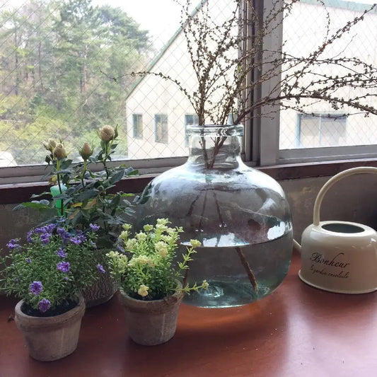 vase - recycled glass - classical g by time concept inc.