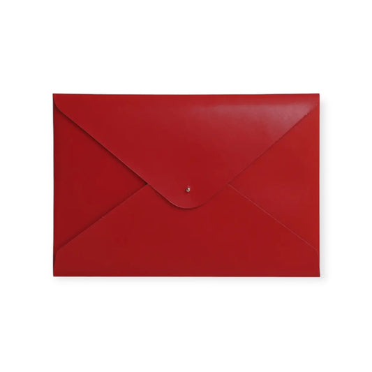 document folder - a4 letter - recycled leather by paperthinks