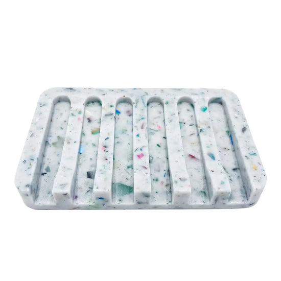soap dish - tiered - recycled by shred mfg