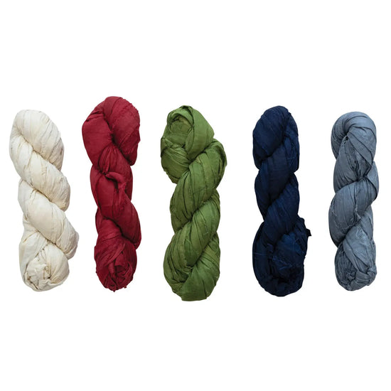 ribbon - recycled torn silk by creative co-op