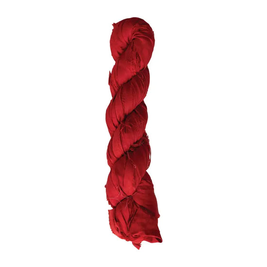 ribbon - recycled torn silk by creative co-op