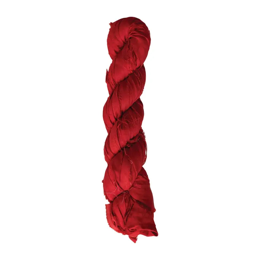 ribbon - recycled torn silk by creative co-op