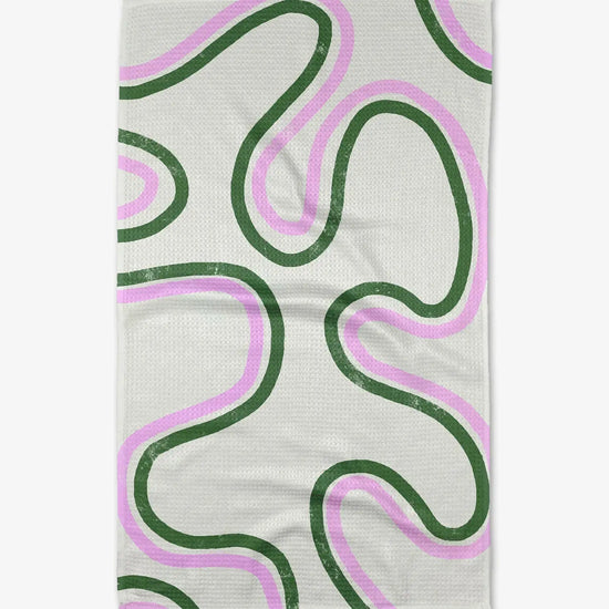 microfiber tea towel - refresh by geometry house