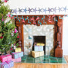 garland - recycled cotton paper - bright reindeer by east end press