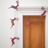 garland - recycled cotton paper - reindeer by east end press
