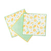 cloth set - microfiber all-purpose - citrus print by full circle home