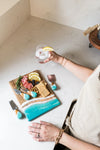 cheese knife set - resin coated by lynn & liana serveware
